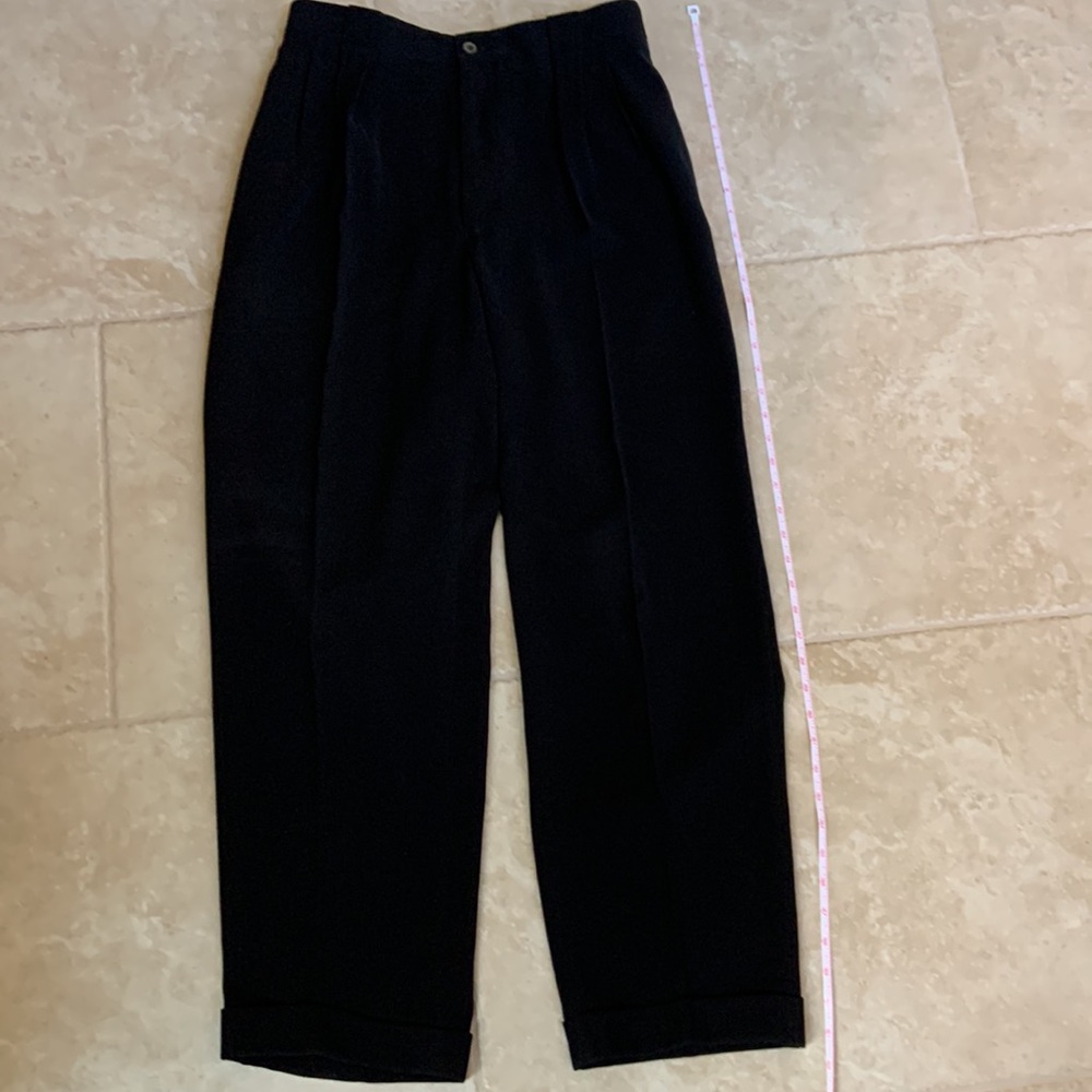 Black men pant made in Spain